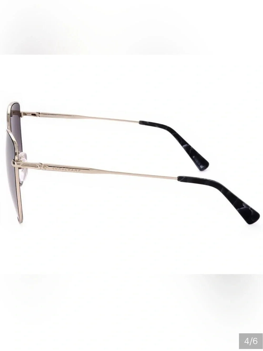 LONG-CHAMP CAT EYE MIRROR SUNGLASSES NEW WITH DUST CLOTH & CASE LO158S